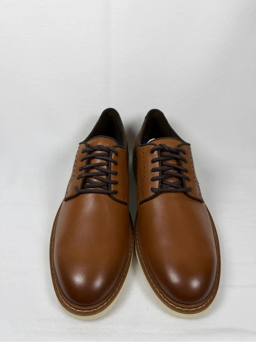 Cole Haan Go-To Plain Toe Oxford Brown Leather Men’s Size 8M